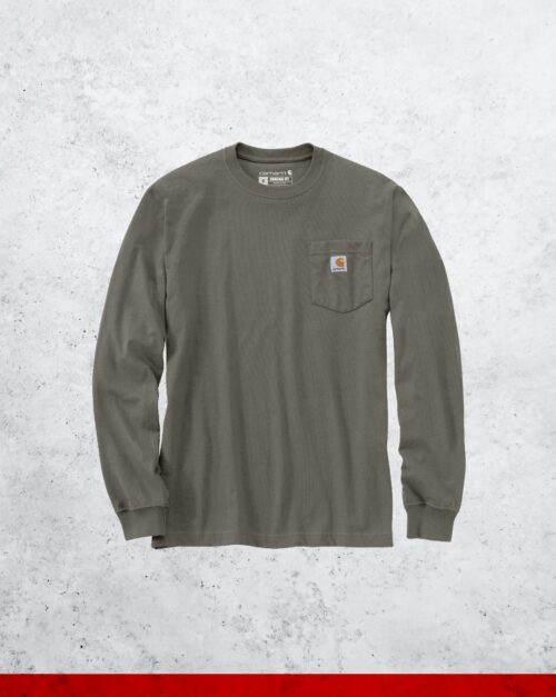 Carhartt Loose Fit Long Sleeve Pocket T-Shirt - Image 3